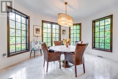 Kitchen Table with Natural Lights - 215 Dock Road, Barrie, ON - Indoor Photo Showing Dining Room
