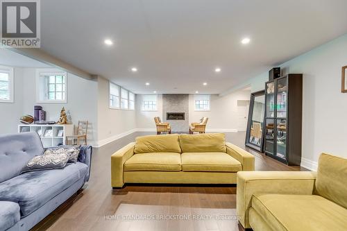 Recreation Room in Basement with Large Windows - 215 Dock Road, Barrie, ON - Indoor Photo Showing Living Room