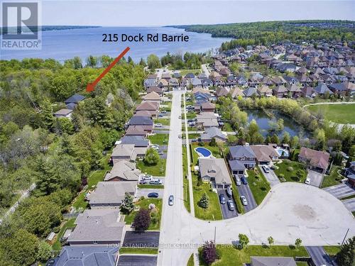 Resort-Style Living, Your Private Oasis Awaits !!! - 215 Dock Road, Barrie, ON - Outdoor With Body Of Water With View
