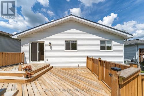 143 Nicholas Street, Quinte West (Murray Ward), ON - Outdoor With Deck Patio Veranda With Exterior