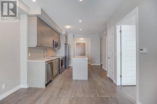 422 - 1105 Leger Way, Milton, ON - Indoor Photo Showing Kitchen With Stainless Steel Kitchen
