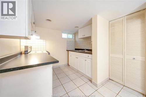 3098 Dominion Boulevard, Windsor, ON - Indoor Photo Showing Kitchen With Double Sink