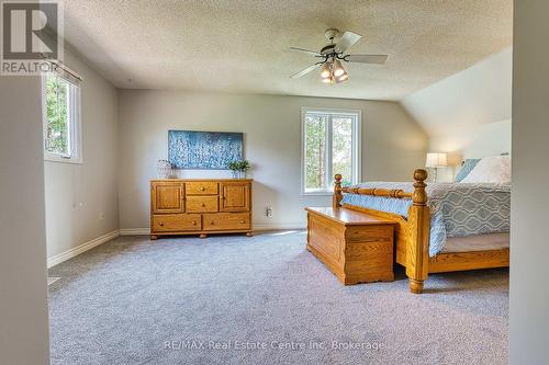 Master bedroom with ensuite and walk in closet - 6617 Third Line, Centre Wellington, ON - Indoor Photo Showing Bedroom