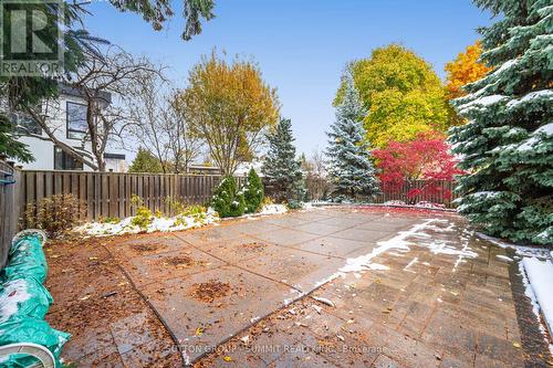 Trampoline  winter safety cover on pool - 25 Sora Drive, Mississauga, ON - Outdoor
