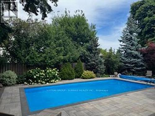 Splish splash! - 25 Sora Drive, Mississauga, ON - Outdoor With In Ground Pool With Backyard