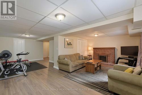 4207 Trapper Crescent, Mississauga, ON - Indoor With Fireplace