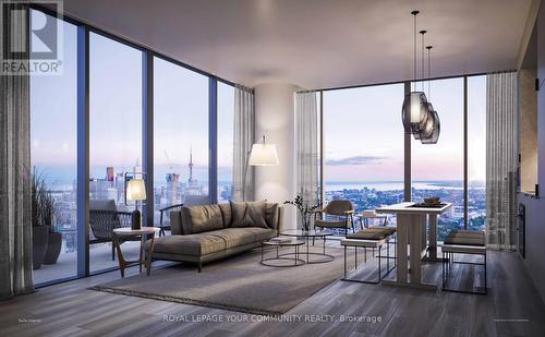 2901 - 55 Charles Street E, Toronto, ON - Indoor Photo Showing Living Room