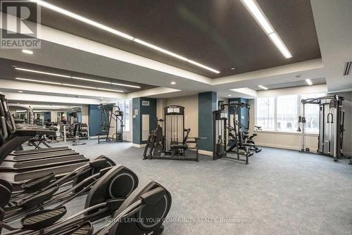1609 - 3700 Highway 7 Road, Vaughan, ON - Indoor Photo Showing Gym Room
