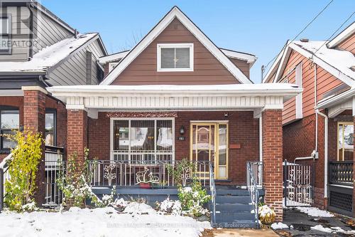 163 Connaught Avenue N, Hamilton, ON - Outdoor With Facade