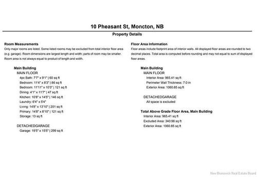 10 Pheasant St, Moncton, NB 