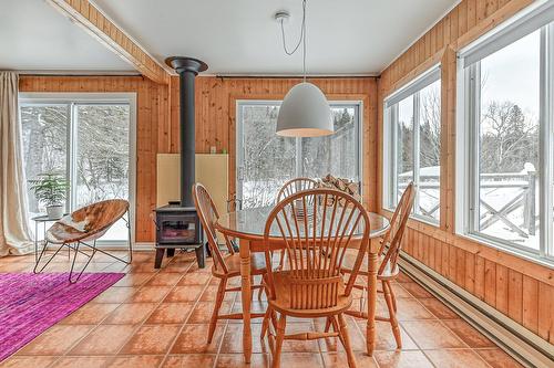 Salle à manger - 135 Ch. Bisson N., Amherst, QC - Indoor Photo Showing Dining Room