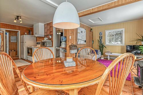 Salle à manger - 135 Ch. Bisson N., Amherst, QC - Indoor Photo Showing Dining Room