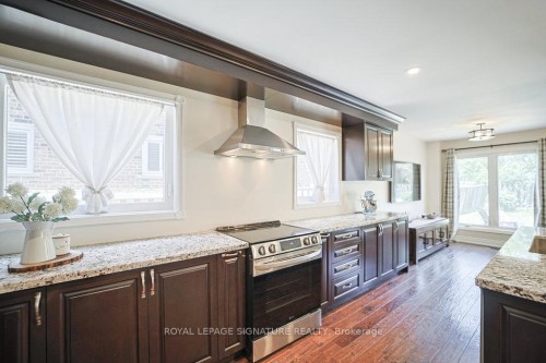 1106 Highgate Place, Mississauga, ON - Indoor Photo Showing Kitchen With Upgraded Kitchen