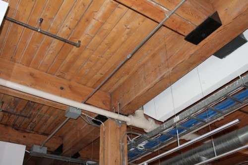 Ceiling - B-1619 Rue William, Montréal (Le Sud-Ouest), QC - Indoor