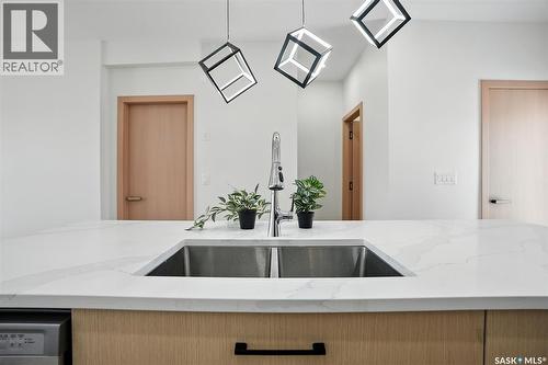 163 1509 Richardson Road, Saskatoon, SK - Indoor Photo Showing Kitchen With Double Sink