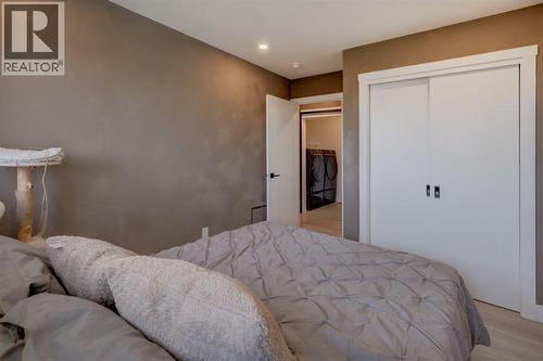 2238 Windbury Greenway Sw, Airdrie, AB - Indoor Photo Showing Bedroom