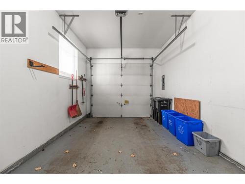 5101 19 Street Unit# 10, Vernon, BC - Indoor Photo Showing Garage
