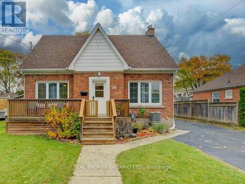 76 Brentwood Avenue, Kitchener, ON - Outdoor With Deck Patio Veranda