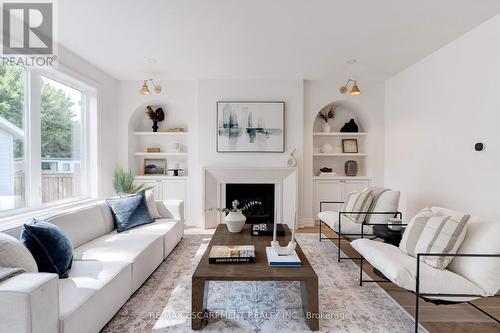 684 Peele Boulevard, Burlington, ON - Indoor Photo Showing Living Room With Fireplace