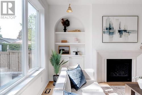 684 Peele Boulevard, Burlington, ON - Indoor Photo Showing Other Room With Fireplace