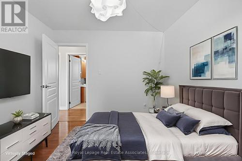 Virtually Staged - Bedroom 2 - 107 Billington Crescent, Hamilton, ON - Indoor Photo Showing Bedroom