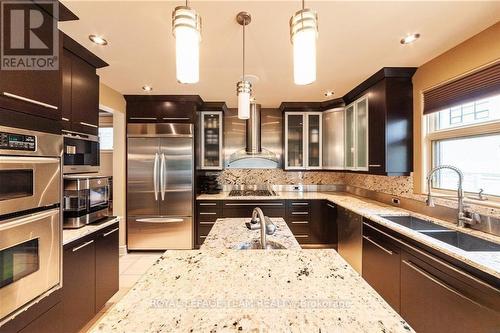 423 Rahul Crescent, Ottawa, ON - Indoor Photo Showing Kitchen With Double Sink With Upgraded Kitchen