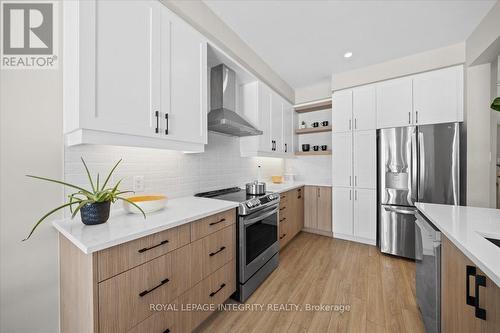 355 Crossway Terrace, Ottawa, ON - Indoor Photo Showing Kitchen With Stainless Steel Kitchen With Upgraded Kitchen
