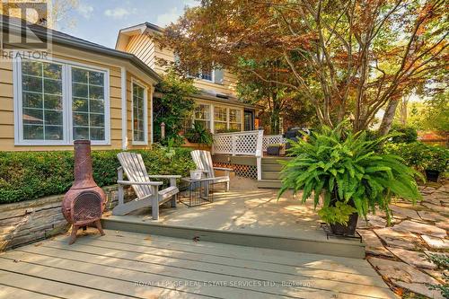 132 Sparling Court, Oakville, ON - Outdoor With Deck Patio Veranda