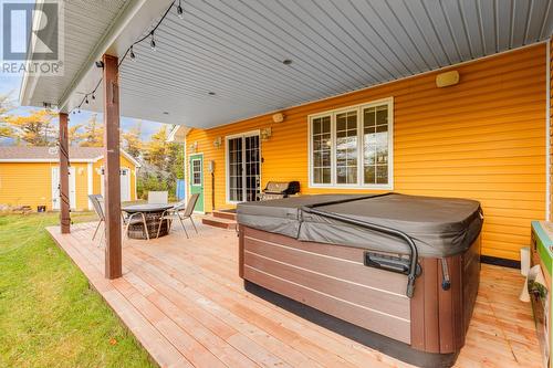 7 Spruce Court, Witless Bay, NL - Outdoor With Deck Patio Veranda With Exterior