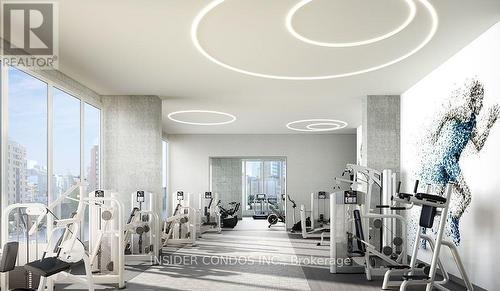 1403 - 100 Dalhousie Street, Toronto, ON - Indoor Photo Showing Gym Room