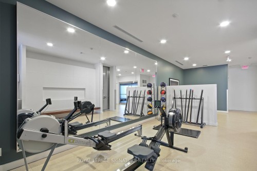 N1104-116 George Street, Toronto, ON - Indoor Photo Showing Gym Room