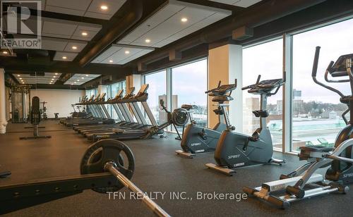 3614 - 60 Frederick Street, Kitchener, ON - Indoor Photo Showing Gym Room
