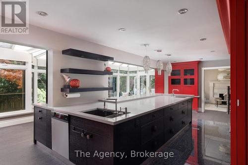 262 Mary Street, Oakville (Wo West), ON - Indoor Photo Showing Kitchen With Double Sink