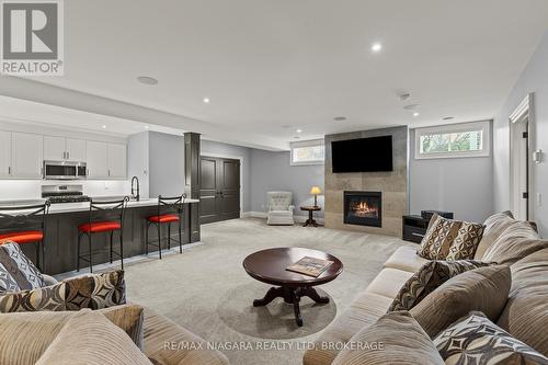 3 Fedorkow Lane, Niagara-On-The-Lake (St. Davids), ON - Indoor Photo Showing Living Room With Fireplace