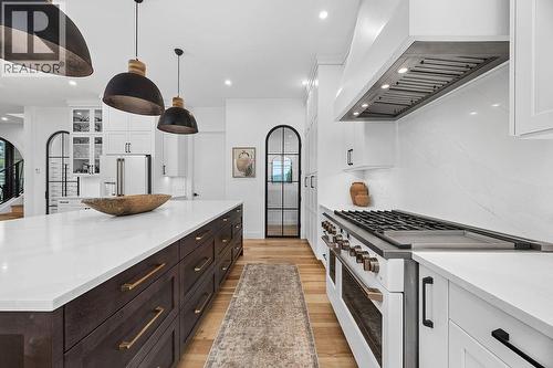 7236 L & A Road, Vernon, BC - Indoor Photo Showing Kitchen With Upgraded Kitchen