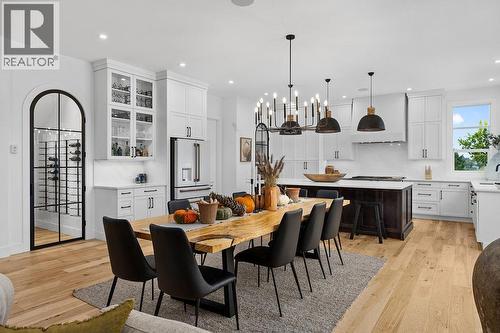 7236 L & A Road, Vernon, BC - Indoor Photo Showing Dining Room