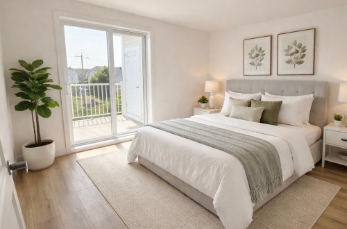 Chambre à coucher principale - E-208 Rue St-Joseph, Sainte-Anne-Des-Plaines, QC - Indoor Photo Showing Bedroom