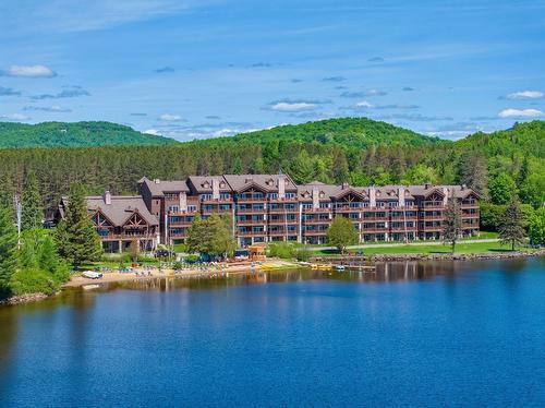 Photo aérienne - 336-2396 Rue Labelle, Mont-Tremblant, QC - Outdoor With Body Of Water With View
