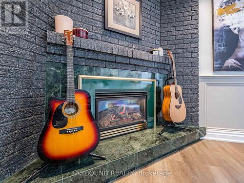 3878 Midhurst Lane, Mississauga, ON - Indoor With Fireplace