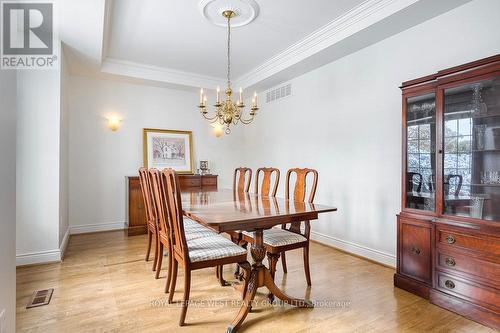 8 - 1205 Clarkson Road N, Mississauga, ON - Indoor Photo Showing Dining Room