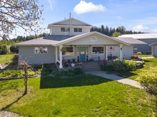 409 33Rd Avenue, Erickson, BC - Outdoor With Deck Patio Veranda With Facade
