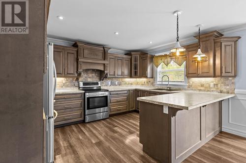 17 Ava Place, Conception Bay South, NL - Indoor Photo Showing Kitchen With Upgraded Kitchen