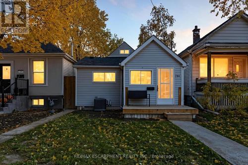 284 Paling Avenue, Hamilton, ON - Outdoor With Deck Patio Veranda With Facade