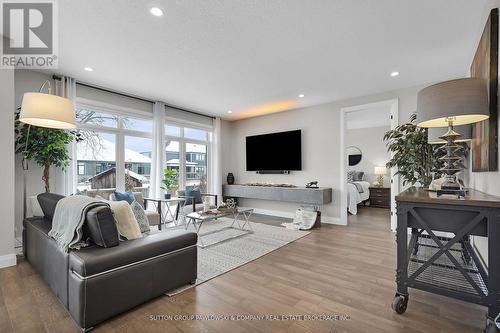 Photos are of model & show upgrades not included. - Lot #23 - 1 Timberwalk Close, Middlesex Centre (Ilderton), ON - Indoor Photo Showing Living Room