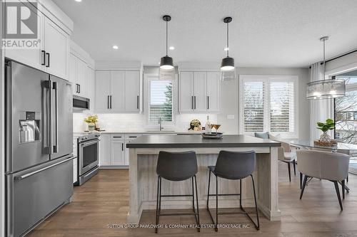 Photos are of model & show upgrades not included. - Lot #23 - 1 Timberwalk Close, Middlesex Centre (Ilderton), ON - Indoor Photo Showing Kitchen With Upgraded Kitchen