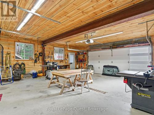 160 14 Concession W, Tiny, ON - Indoor Photo Showing Garage