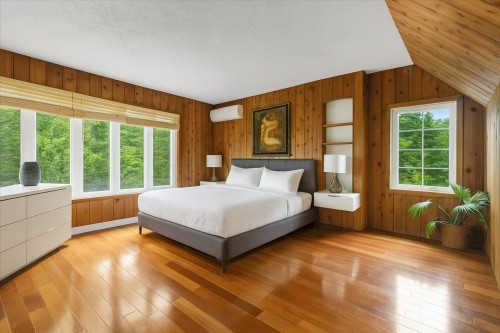 Chambre à coucher - 925 Ch. Du Lac, Saint-Sauveur, QC - Indoor Photo Showing Bedroom