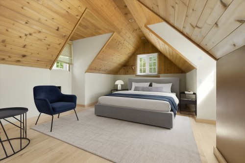 Chambre à coucher - 925 Ch. Du Lac, Saint-Sauveur, QC - Indoor Photo Showing Bedroom