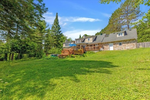 Photo aérienne - 925 Ch. Du Lac, Saint-Sauveur, QC - Outdoor With Deck Patio Veranda