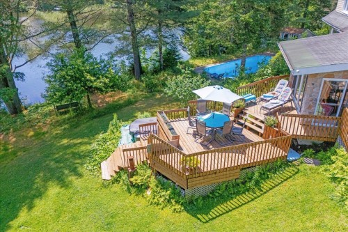 Photo aérienne - 925 Ch. Du Lac, Saint-Sauveur, QC - Outdoor With View